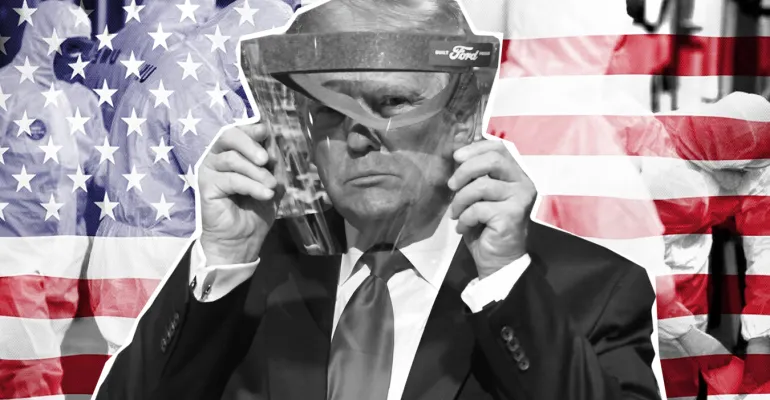 трамп фейл пандемія
